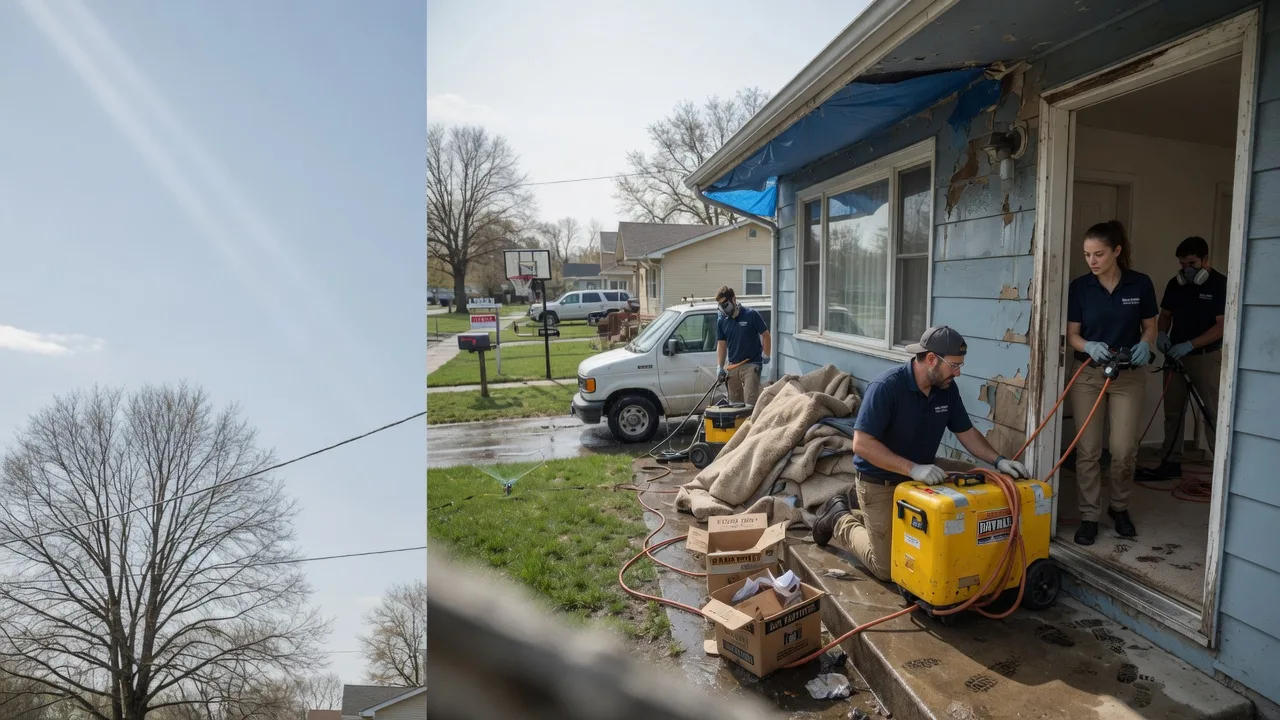 Basement Flood Cleanup in Blue Hill, NE near me